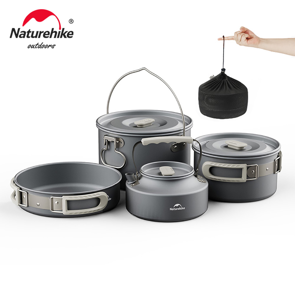 Camping Cooking Set 2 Person - Naturehike Camping Cookware Kit Outdoor Frying