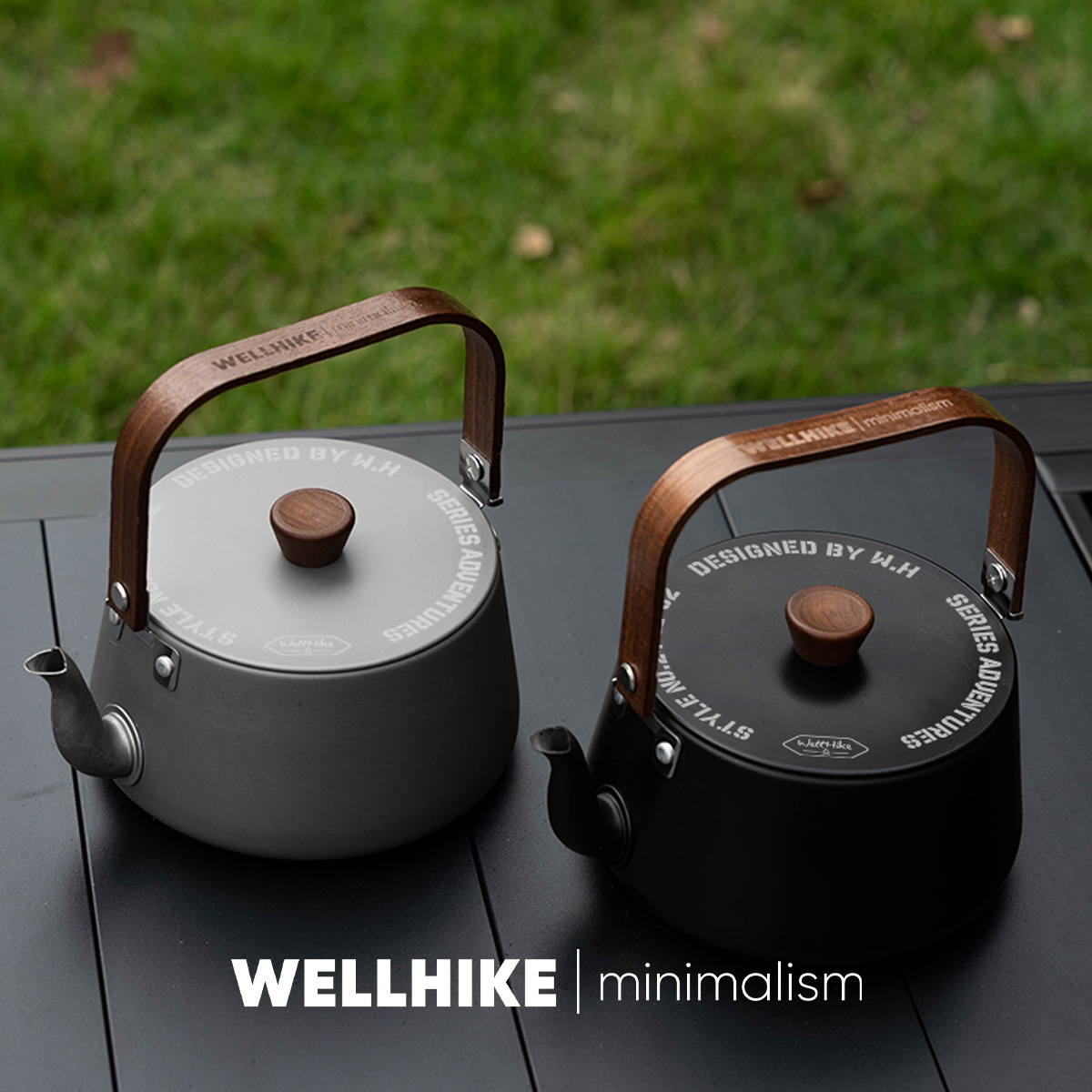 Camping Cooking Set 2 Person - New Alloy Water Cooker Retro Camping