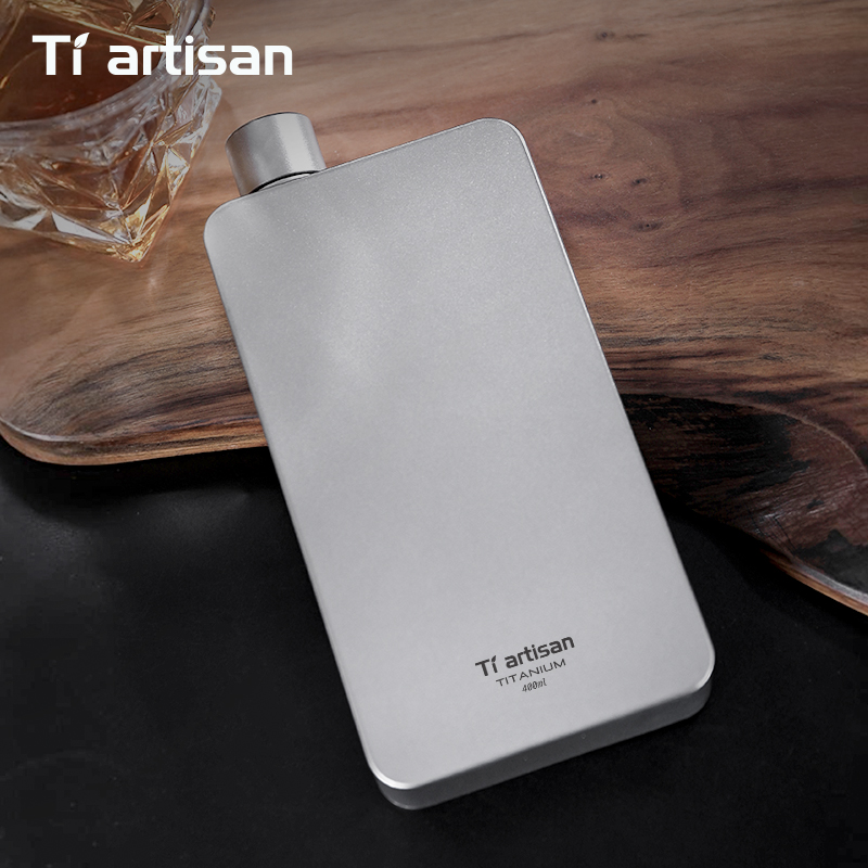 Tiartisan 400ML Titanium Hip F - Camping Cooking Gear 评论和价格