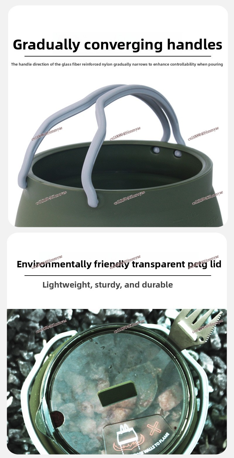 Outdoor American Silicone Fold - Camping Cooking Open Fire 评论和价格