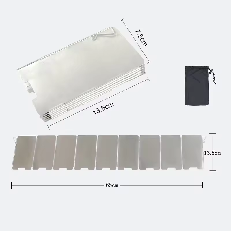 Outdoor Stove Wind Shield Camp - Camping Cooking Disc 评论和价格