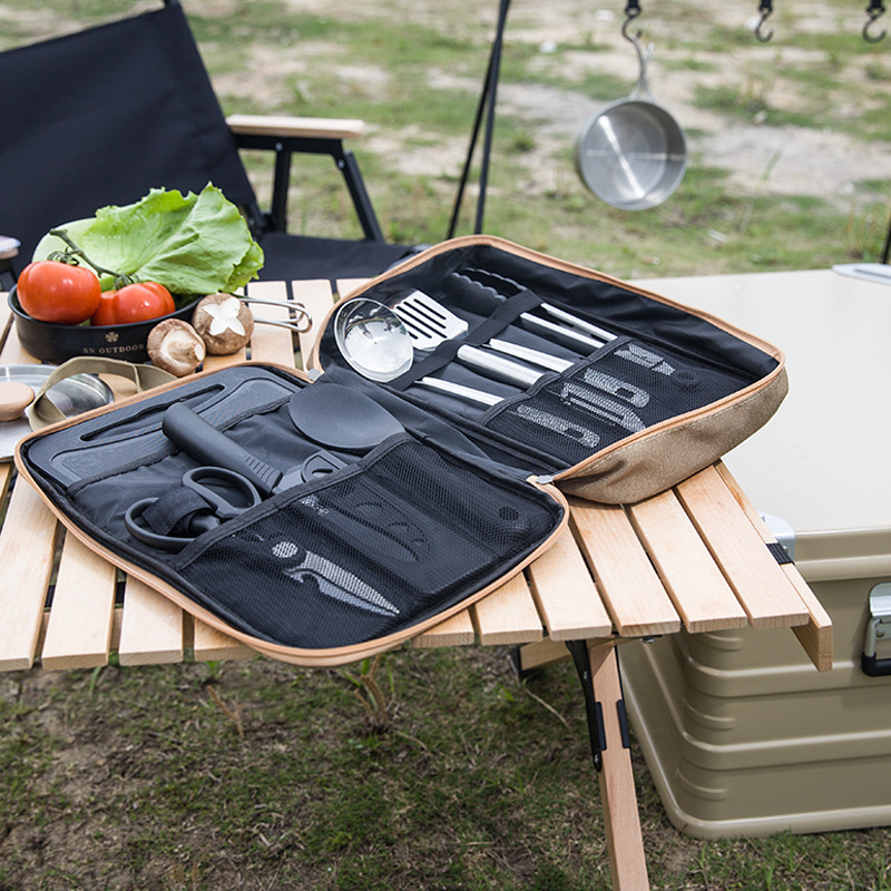 8pcs Camping Kitchen Cookware  - Camping Cooking Gear 评论和价格