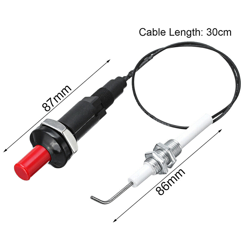 Push Button Piezo Ignitor With - Camping Cooking Appliances 评论和价格