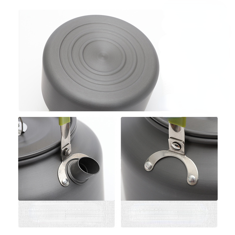 0.8L/1.1L/1.2L/1.6L/2L/2.5L Al - Camping Cooking Set 2 Person 评论和价格