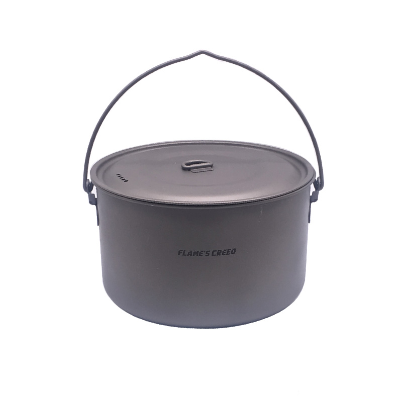 FLAME'S CREED 1100ml 1950ml Ul - Camping Cooking Pots And Pans 评论和价格