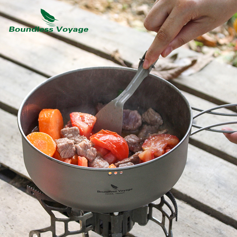 Boundless Voyage Titanium Stea - Camping Cooking Pots And Pans 评论和价格