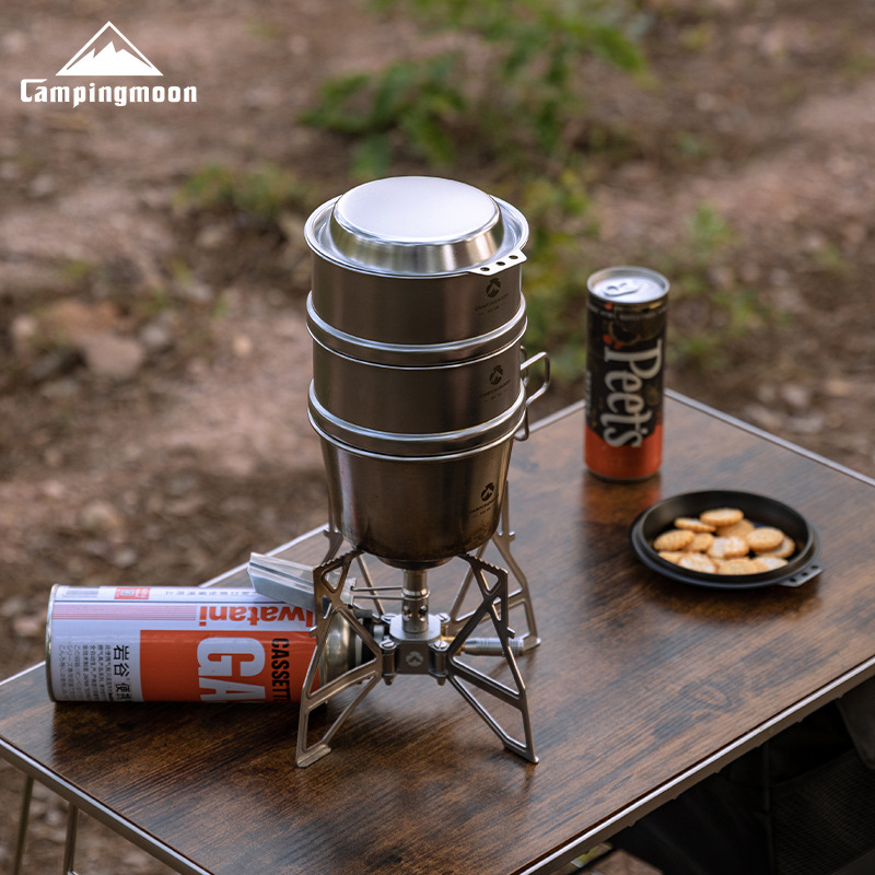 CAMPINGMOON S-SD Thickened Sta - Camping Cooking Snow 评论和价格