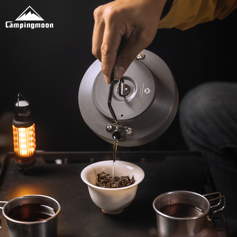 CAMPINGMOON Camping Teapot, Ou - Camping Cooking Set 2 Person 评论和价格