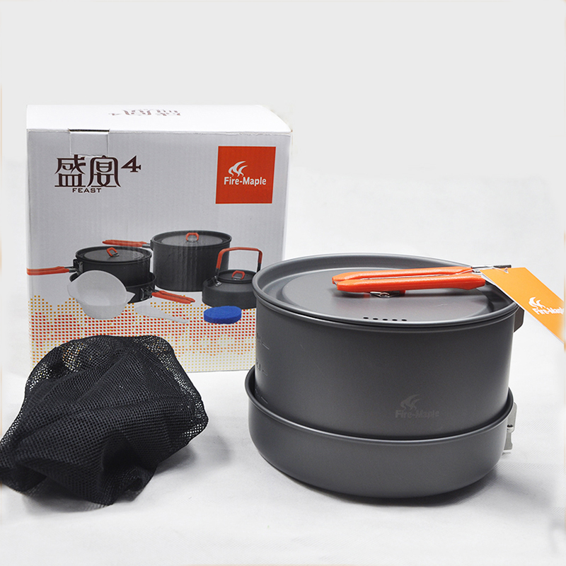 Fire Maple 4-5 Person Cookware - Camping Cooking Set 2 Person 评论和价格