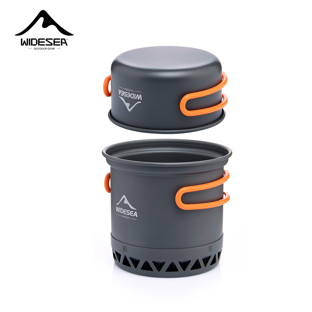 Outdoor Camping Pot 1.3L 2.3L  - Camping Cooking Set 2 Person 评论和价格