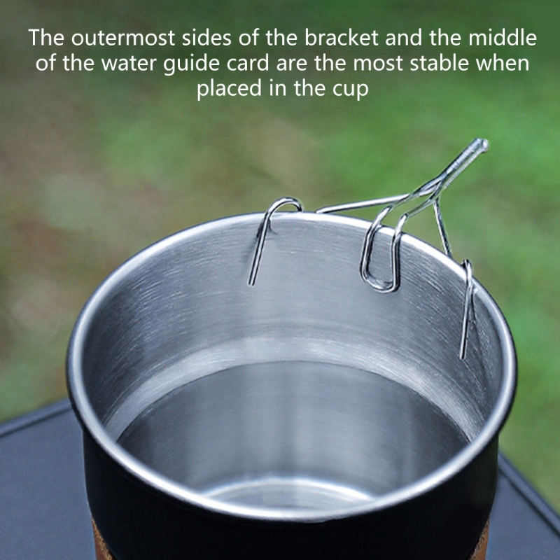 1PC Hand Brewed Coffee Teapot  - Camping Cooking Bowl 评论和价格