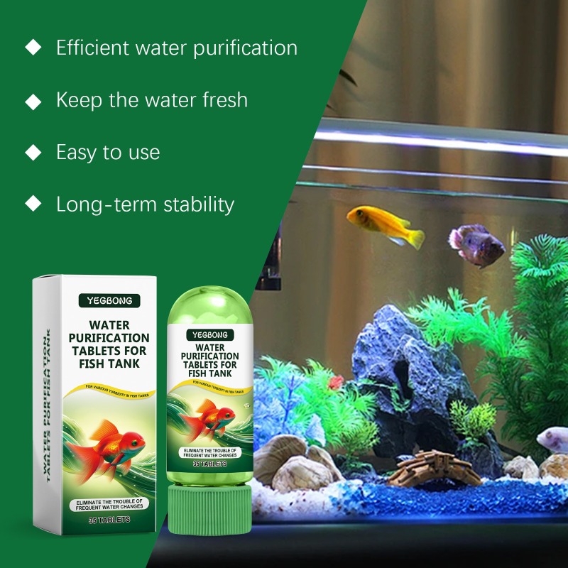 Fish Tank Water Purification T - Water Purification Tablet 评论和价格