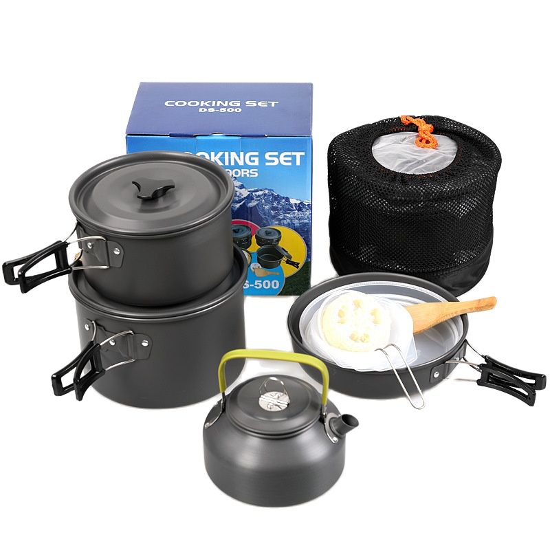 Outdoor Camping Cooking Set No - Camping Cooking Set 2 Person 评论和价格
