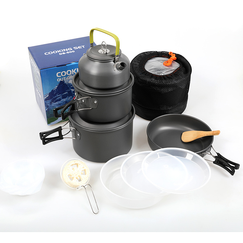 Outdoor Camping Cooking Set No - Camping Cooking Set 2 Person 评论和价格