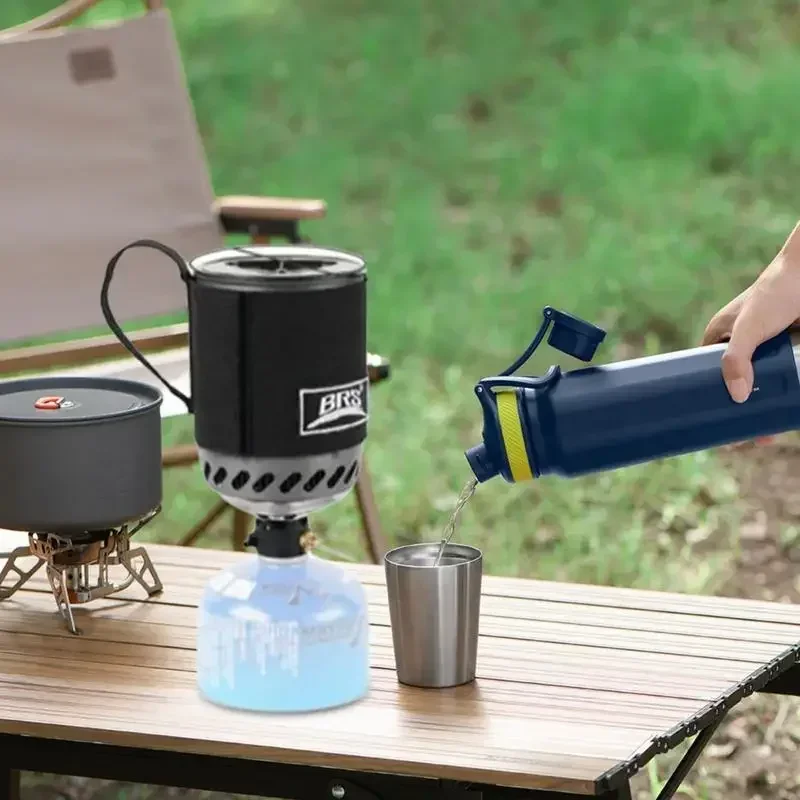 BRS-61 Heat Exchanger Portable - Camping Cooking Gas Stove Portable Tool 评论和价格