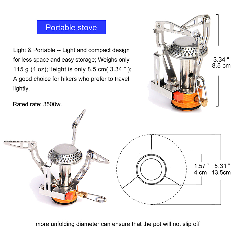 Widesea Portable Camping Cookw - Camping Cooking Set 2 Person 评论和价格