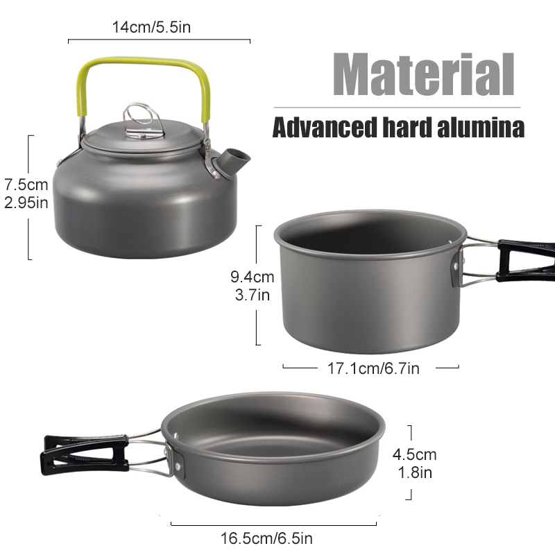 WESTTUNE Camping Cookware Kit  - Camping Cooking Gear 评论和价格