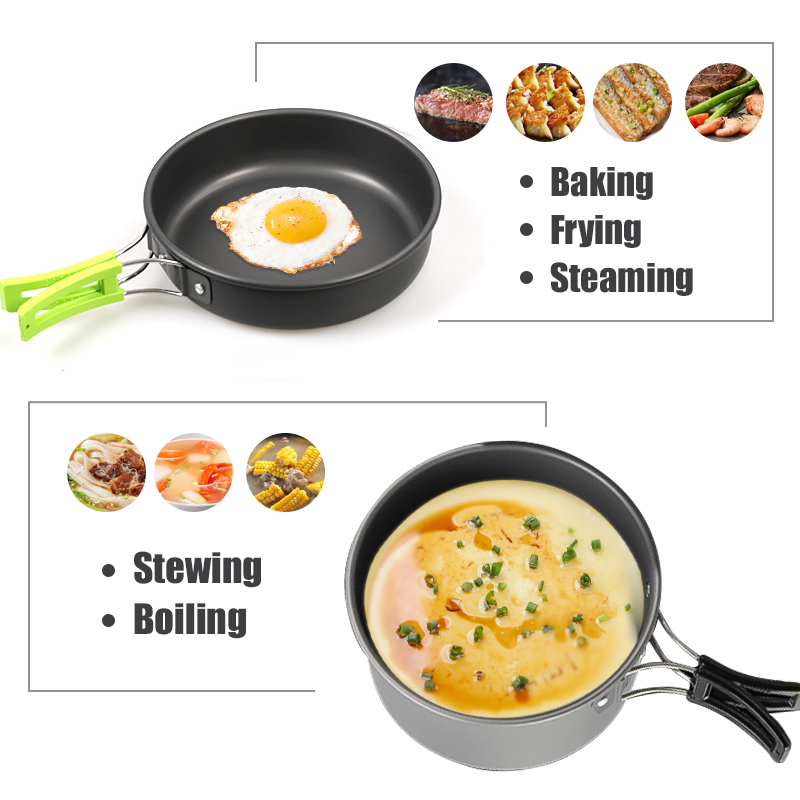 WESTTUNE Camping Cookware Kit  - Camping Cooking Gear 评论和价格
