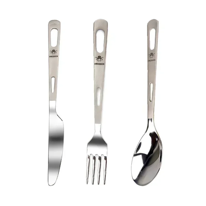 HWZBBEN Titanium Fork Spoon Kn - Camping Cooking Kits 评论和价格