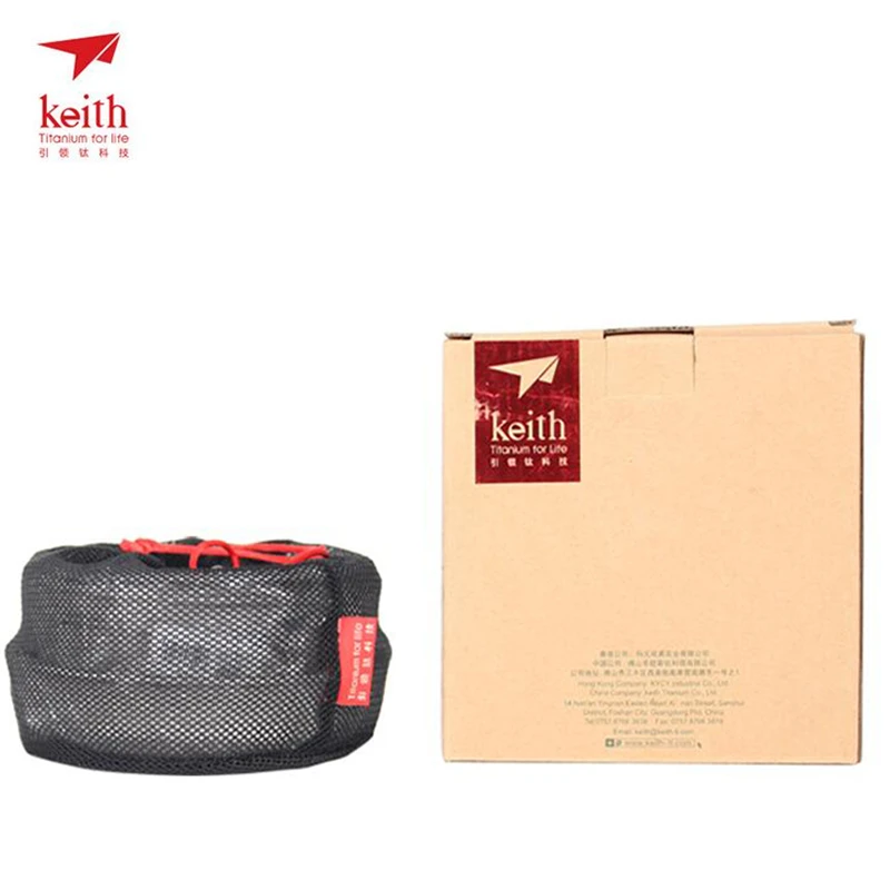 Keith 3PCS Titanium Cookware P - Camping Cooking Equipment 评论和价格
