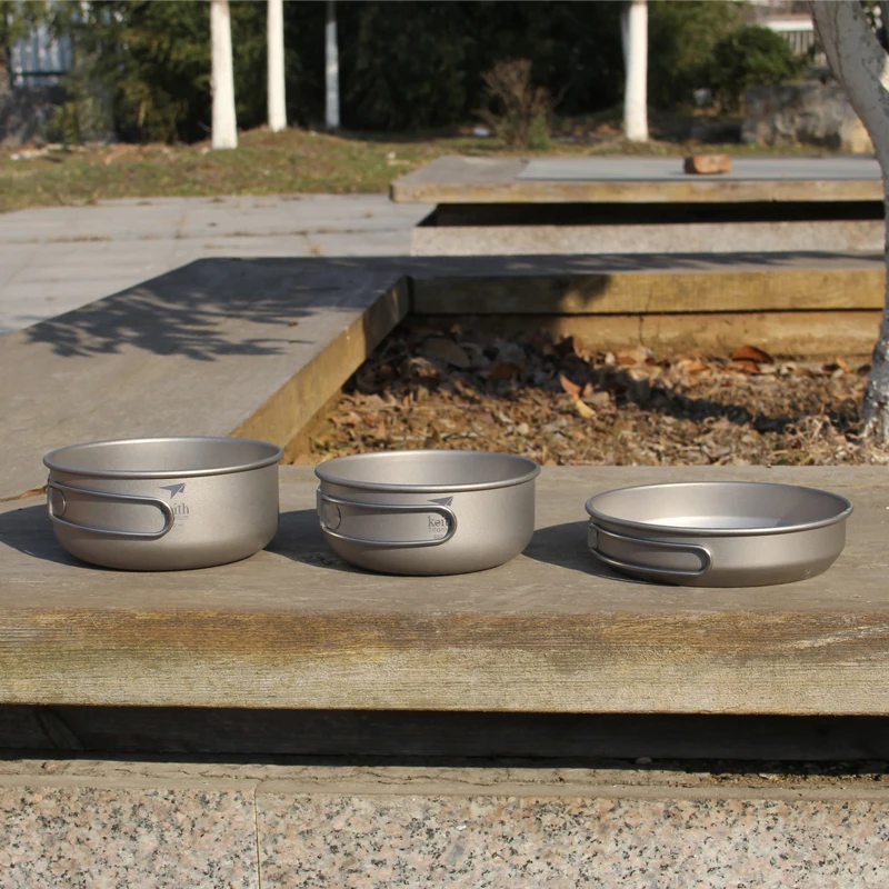 Keith 3PCS Titanium Cookware P - Camping Cooking Equipment 评论和价格
