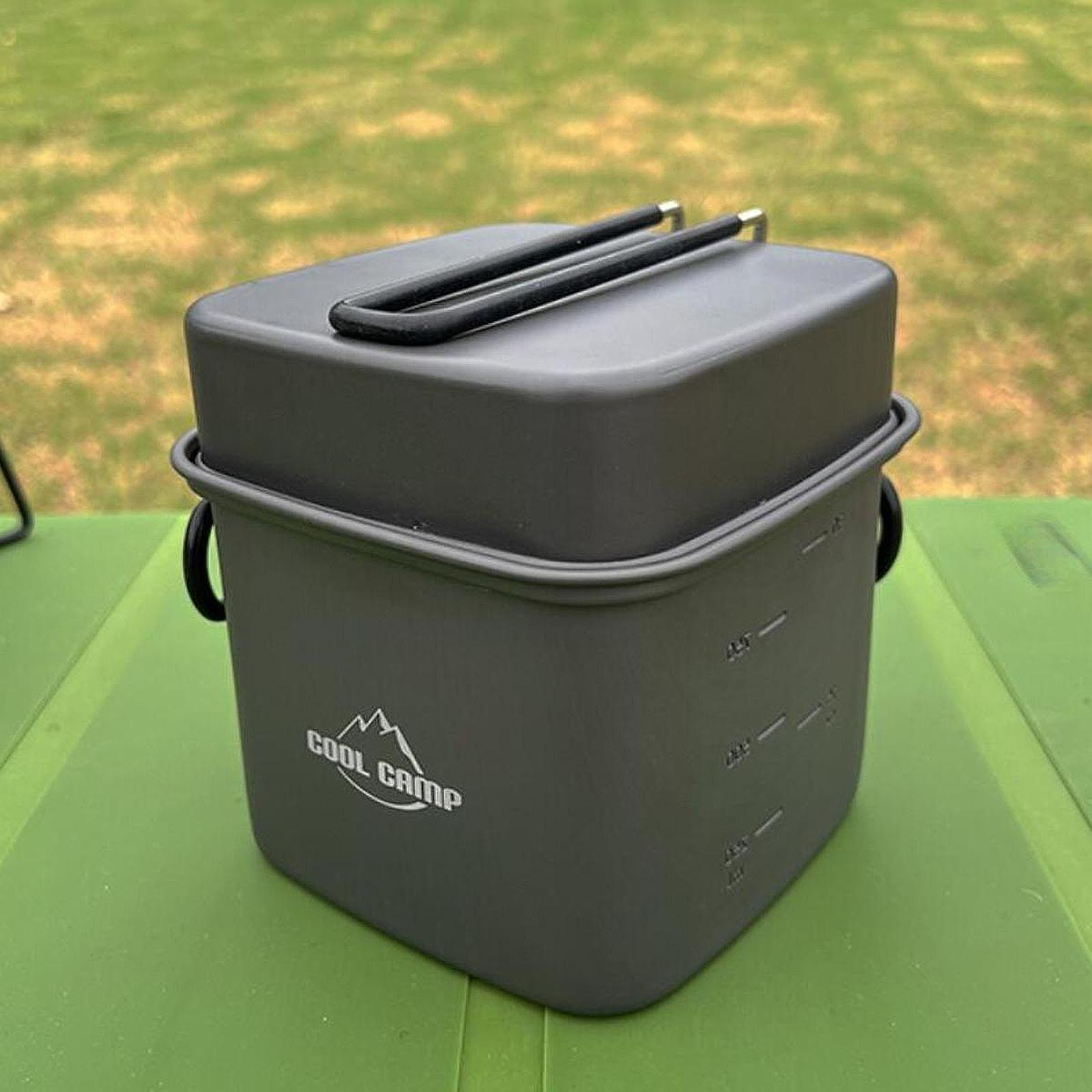 Camping Cookware Set Frying Pa - Camping Cooking Pots And Pans 评论和价格