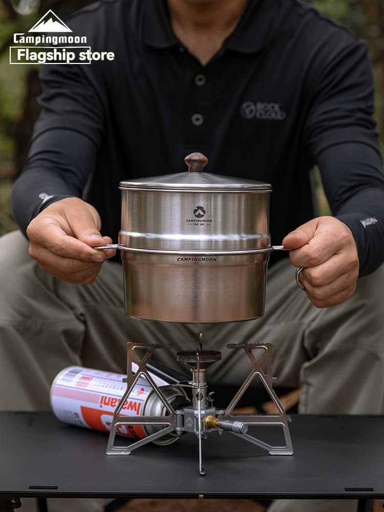 Hiking lightweight pot set for - Camping Cooking Snow 评论和价格