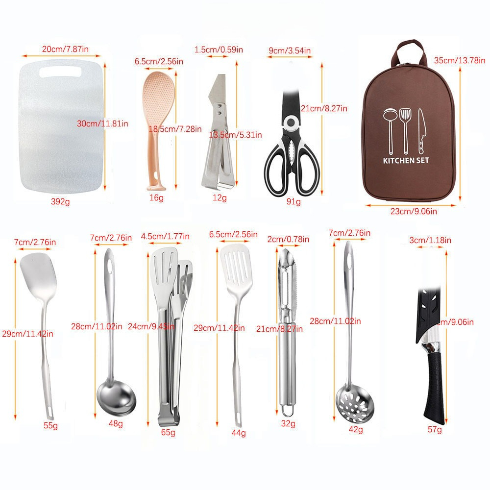 Camping Cookware Storage Bag-C - Quechua Camping Cooking Set 评论和价格