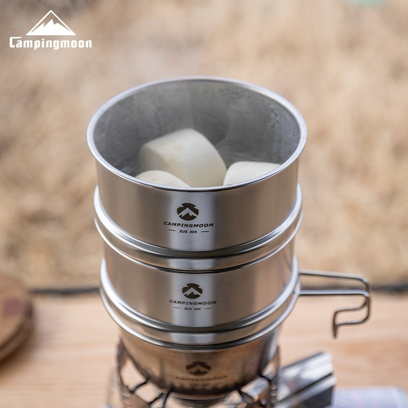 CAMPINGMOON Outdoor Camping Pi - Camping Cooking Bowl 评论和价格