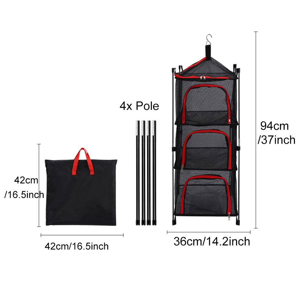 Camping Storage Drying Net 3 L - Camping Cooking Equipment 评论和价格