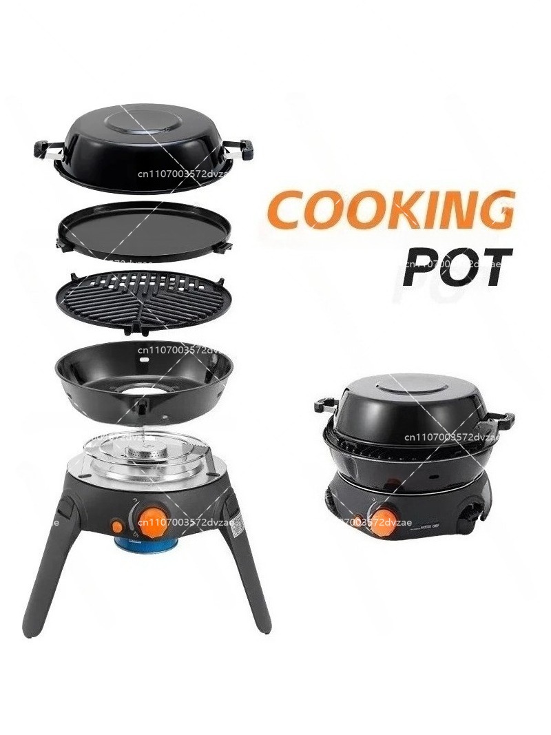 Outdoor Multi Function Gas Sto - Camping Cooking Gear 评论和价格