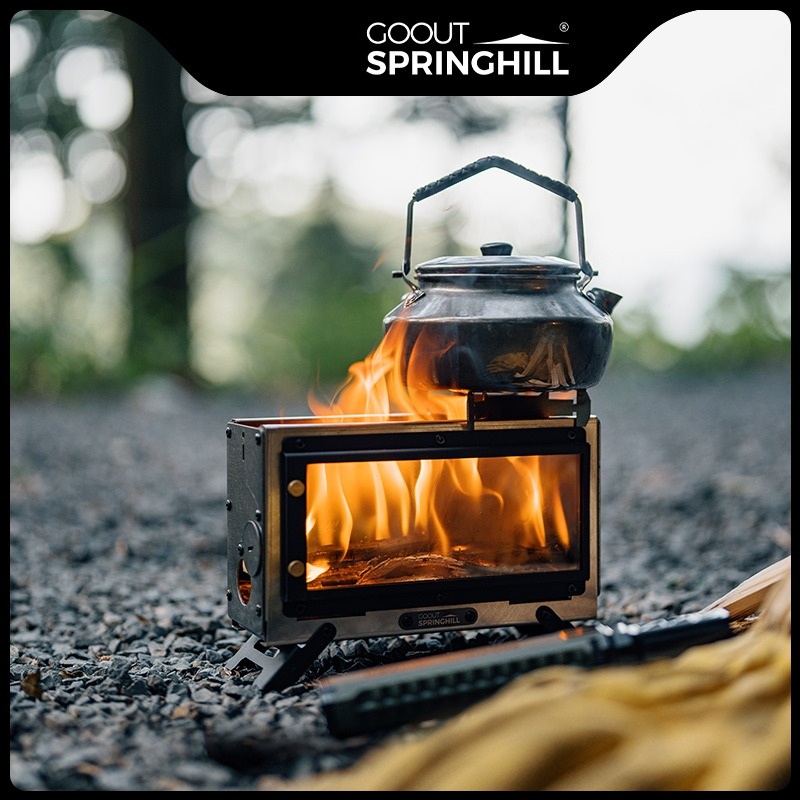 Goout Springhill Wood Stove Po - Camping Cooking Appliances 评论和价格