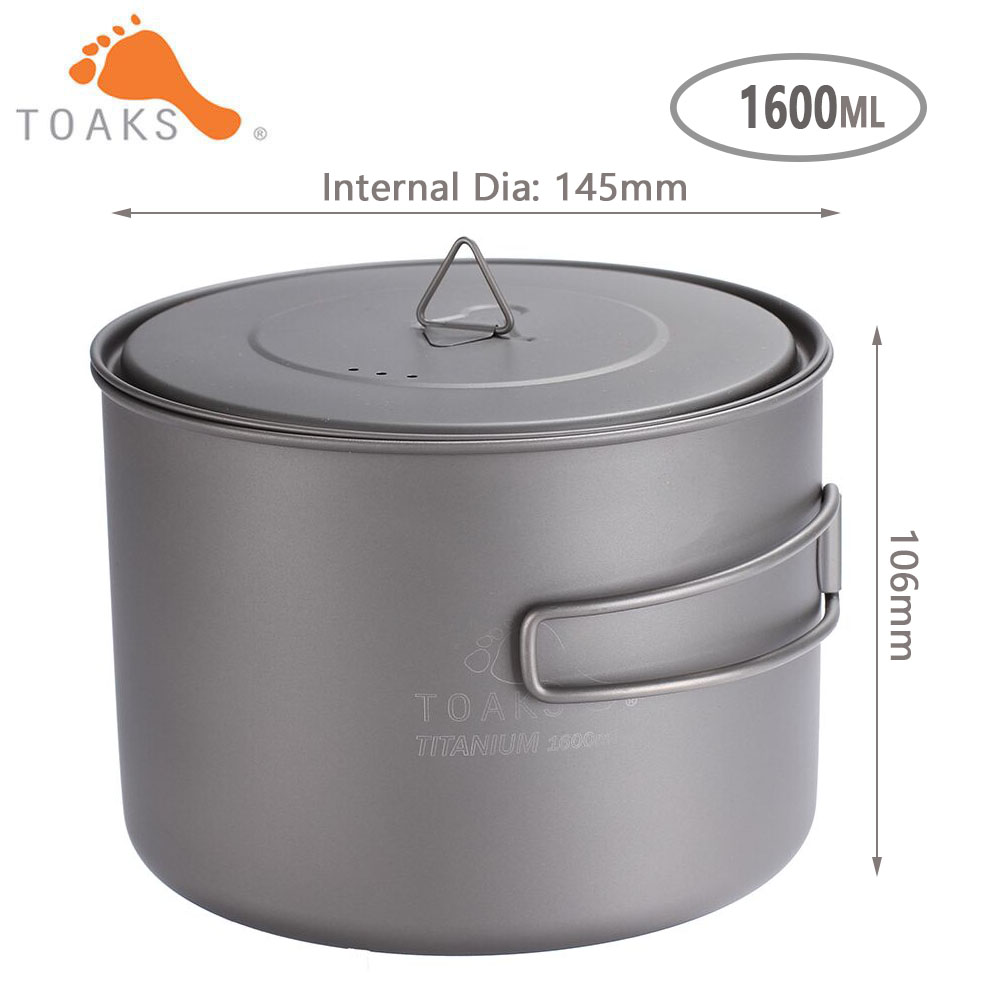 TOAKS Outdoor Camping 3 in1 Ti - Camping Cooking Gear 评论和价格