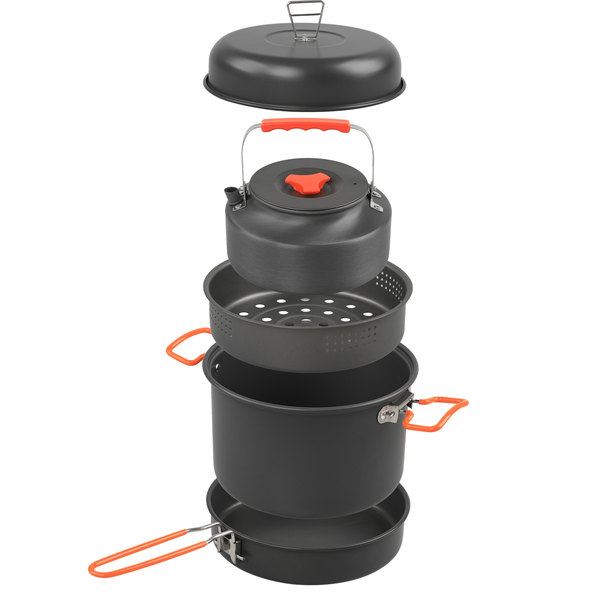 Outdoor Cookware Set Camping C - Camping Cooking Pots And Pans 评论和价格