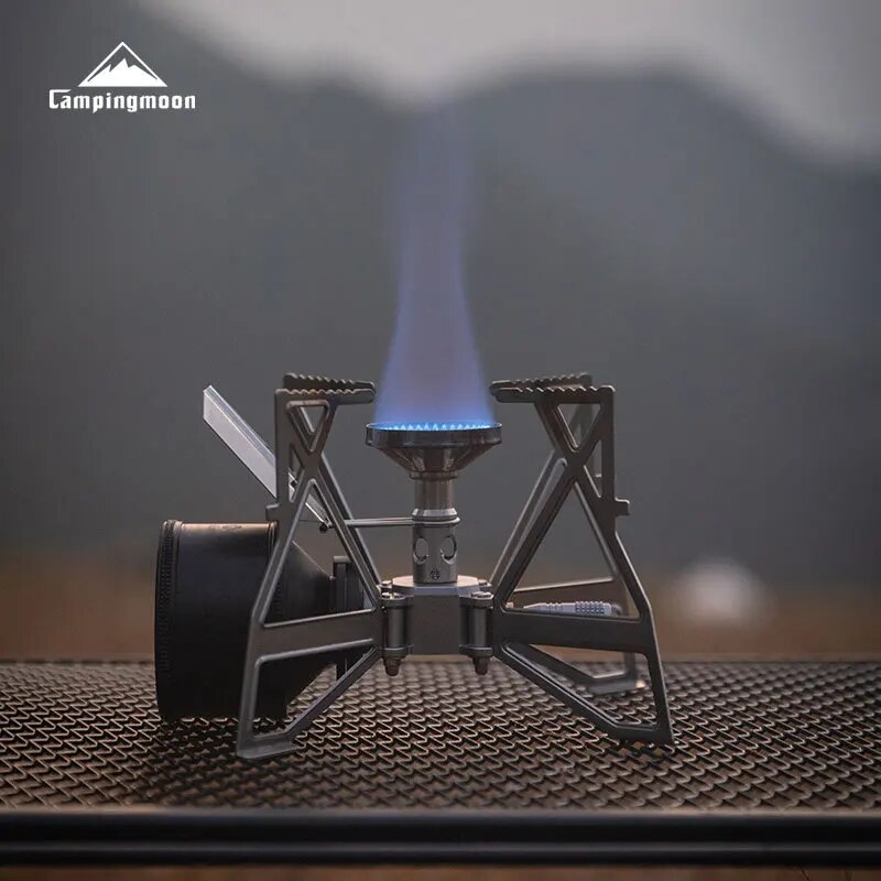 CAMPINGMOON XD-3-NE Butterfly  - Camping Cooking Gas Stove Portable Tool 评论和价格