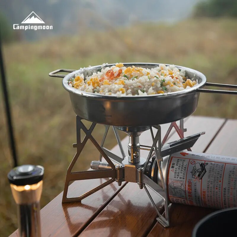 CAMPINGMOON XD-3-NE Butterfly  - Camping Cooking Gas Stove Portable Tool 评论和价格