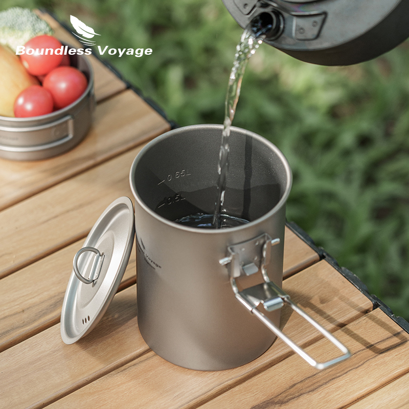 Boundless Voyage 900ml Titaniu - Camping Cooking Kits 评论和价格