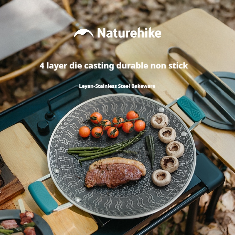 Naturehike Camping Grill Pan S - Camping Cooking Set 2 Person 评论和价格