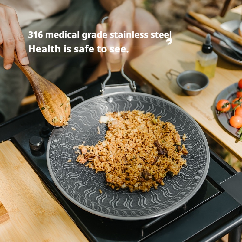 Naturehike Camping Grill Pan S - Camping Cooking Set 2 Person 评论和价格