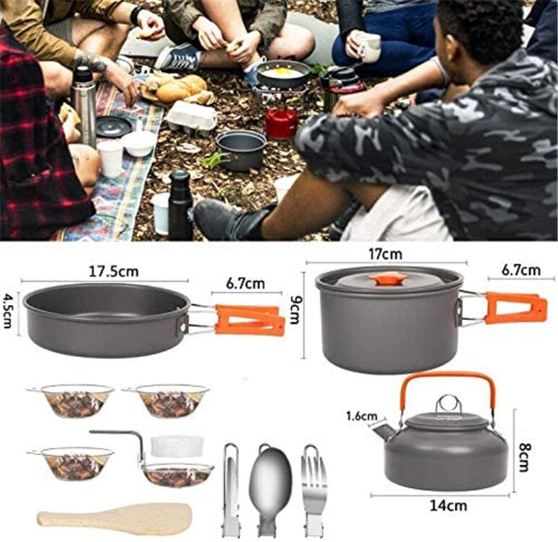 2~3 Person Outdoor Camping and - Camping Cooking Set 2 Person 评论和价格