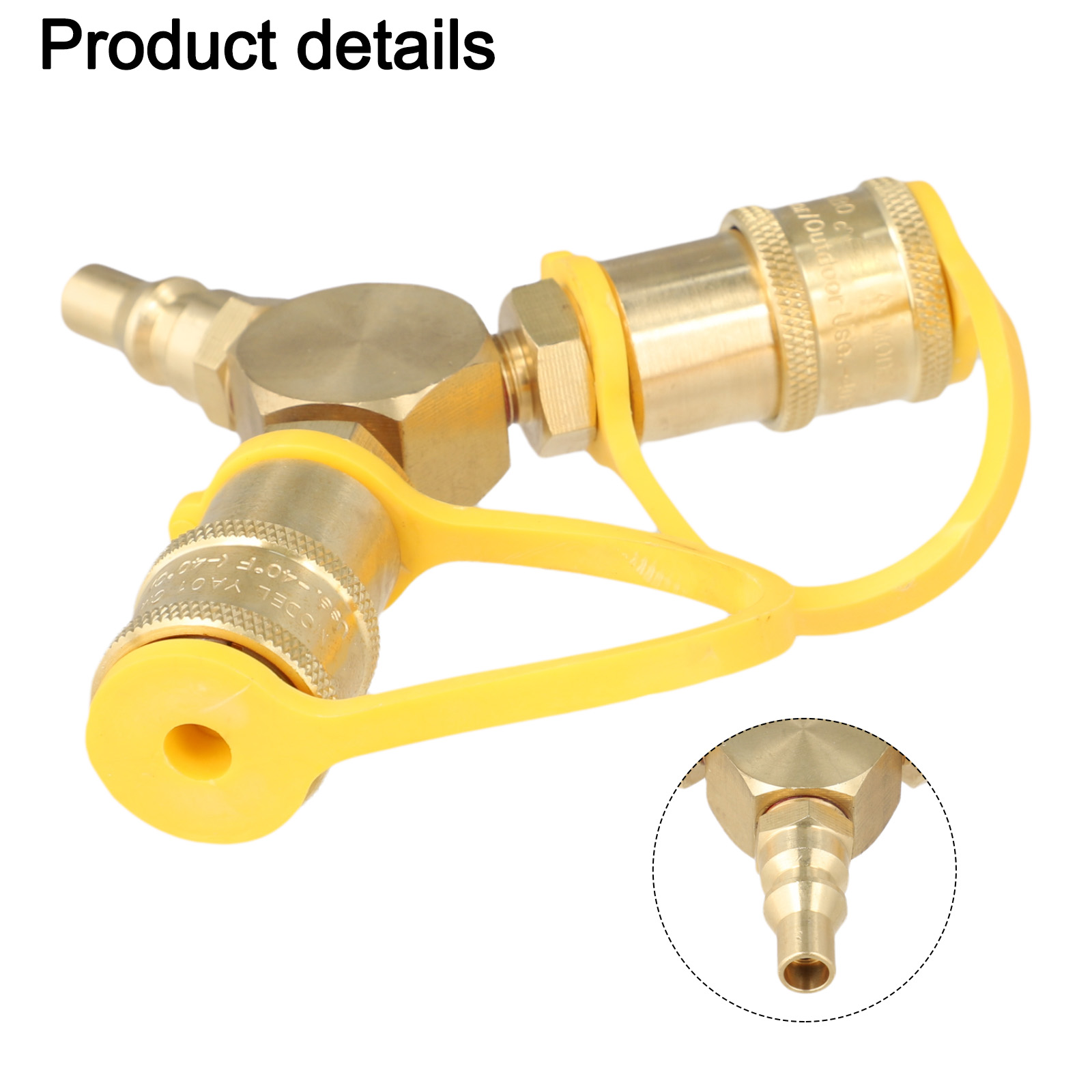Brass 1/4 Inch Quick Connect Y - Camping Cooking Appliances 评论和价格