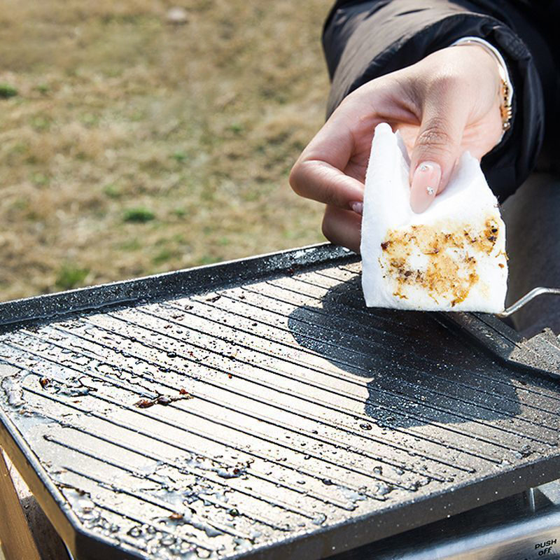 Outdoor camping barbecue pan H - Camping Cooking Disc 评论和价格