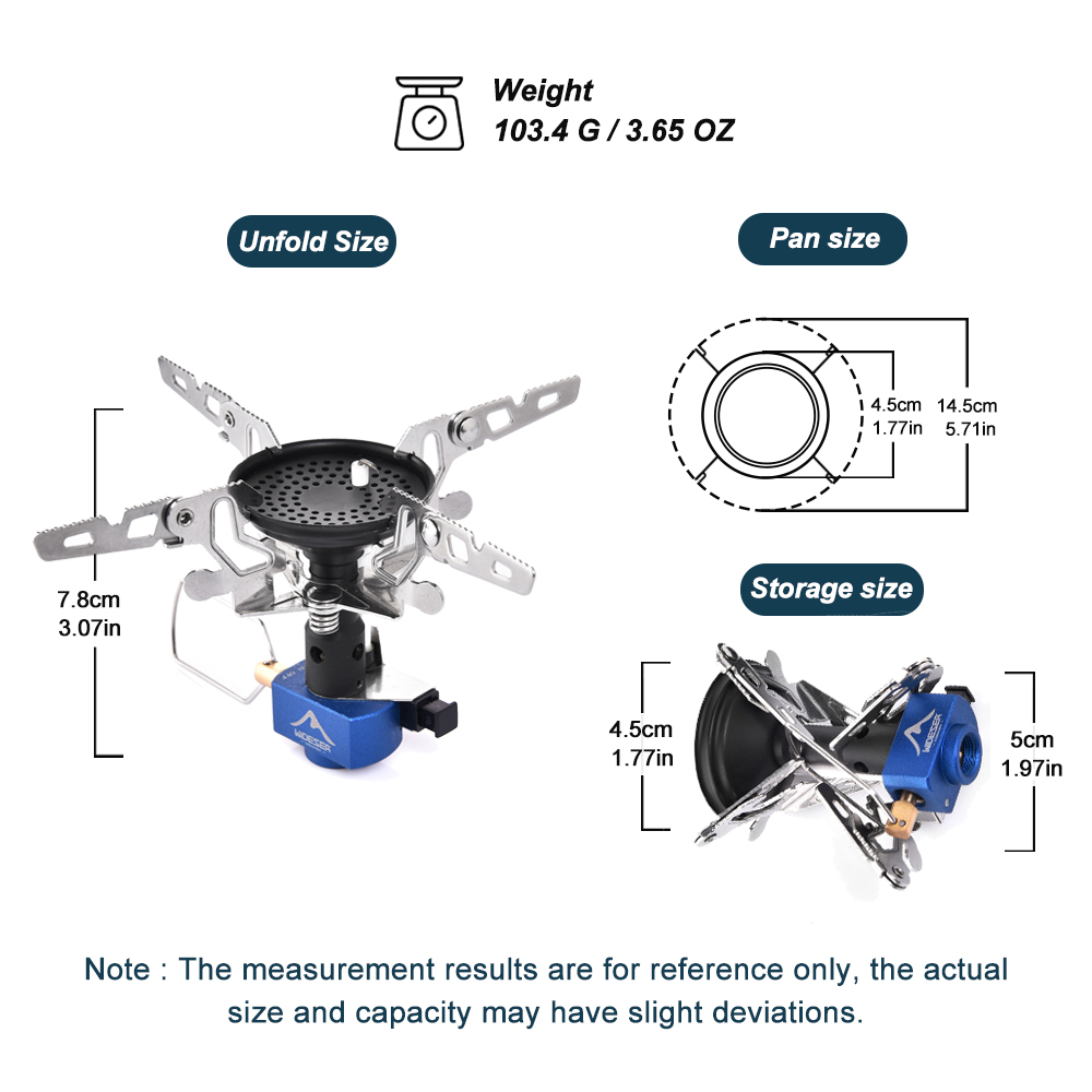 Outdoor Camping Gas Burner Out - Camping Cooking Appliances 评论和价格