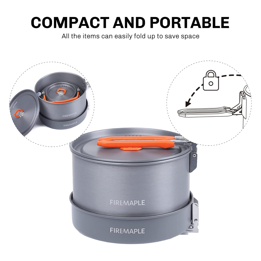 Fire Maple Camping Cookware Ut - Camping Cooking And Dining Set 评论和价格