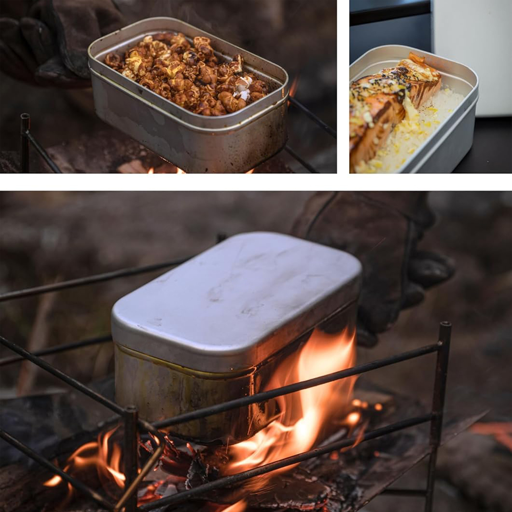 Foldable Bento Box Handle, Lun - Camping Cooking Equipment 评论和价格