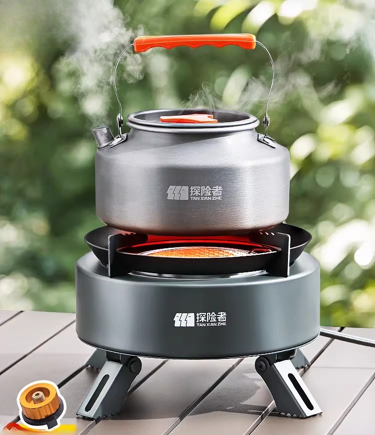 Portable Split Gas Stove Outdo - Camping Cooking Gas Stove Portable Tool 评论和价格