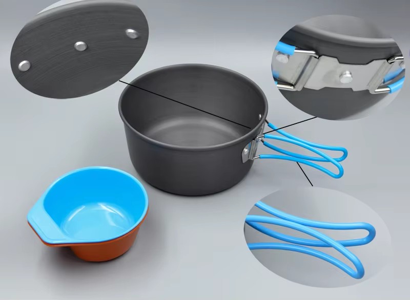 Camping Cookware Backpacking P - Camping Cooking Pots And Pans 评论和价格