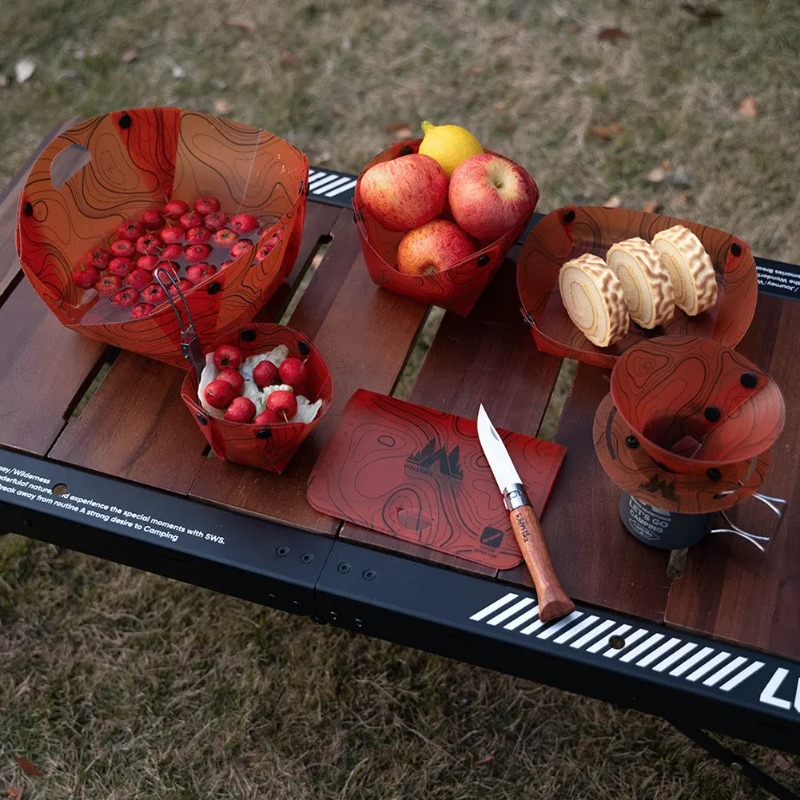 Foldable Camping Tableware Por - Camping Cooking Disc 评论和价格