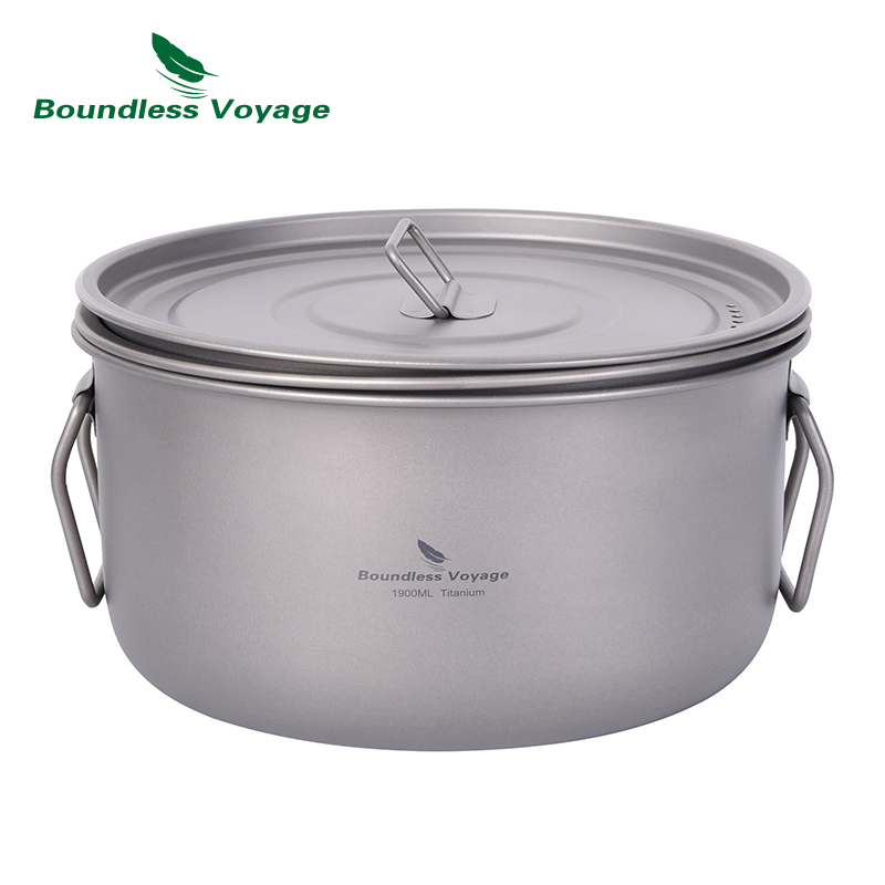 Boundless Voyage Camping Cooki - Camping Cooking Pots And Pans 评论和价格