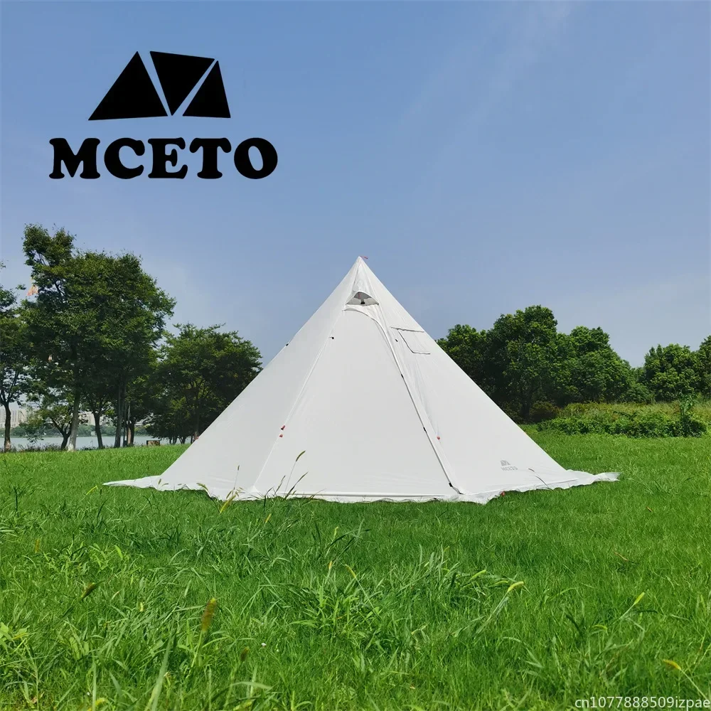 hot Pyramid Tent With Snow Ski - Camping Cooking Snow 评论和价格